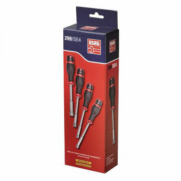 Комплект из 4 торцевых ключей с ручкой 299 SE4 U02990200
