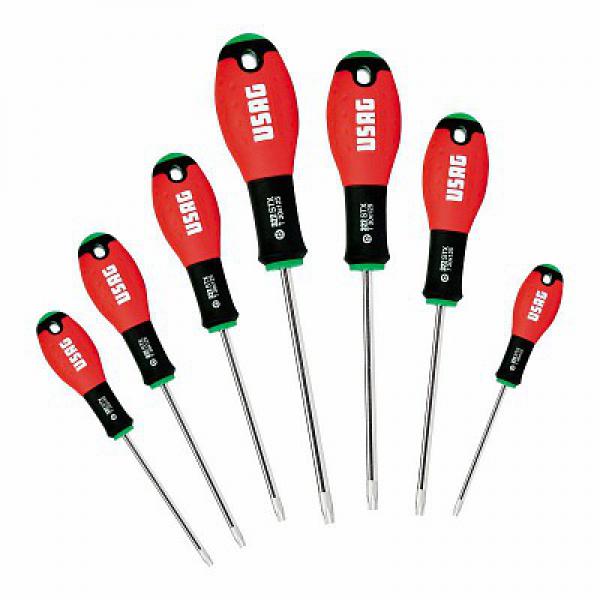 Набор из 7 отвёрток для винтов TORX® Tamper Resistant 322 STX/S7 U03220263 фото в интернет-магазине ИНСТРА