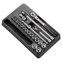 3/8' SOCKET MOD 6PT MM JL.171 20PC Facom MOD.JL171-36