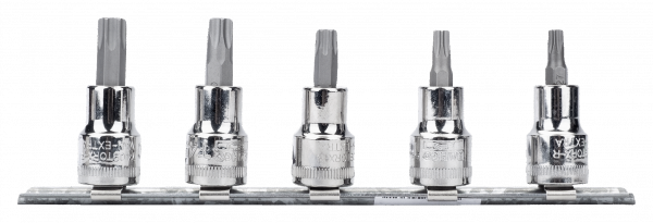 Набор торцевых головок с отверткой под винты TORX® 7409TORX-TRR/S5 фото в интернет-магазине ИНСТРА