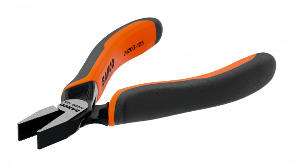 Плоскогубцы с укороченными губками с рукояткой ERGO™ 2420 G-125